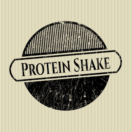 Protein Shake grunge seal
