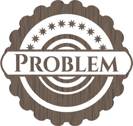 Problem wooden emblem