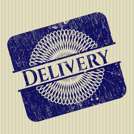 Delivery rubber stamp