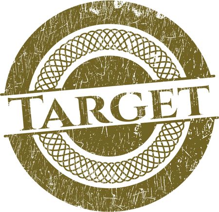 Target rubber stamp