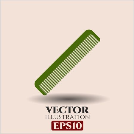 Hair Comb icon vector symbol flat eps jpg app web concept