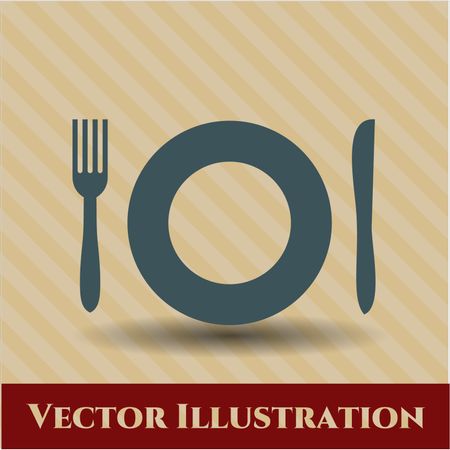 Restaurant icon or symbol