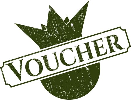 Voucher rubber texture