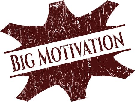 Big Motivation rubber seal