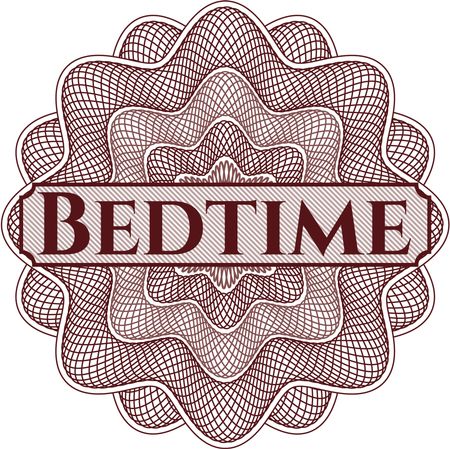 Bedtime rosette