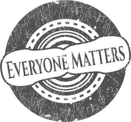 Everyone Matters rubber stamp