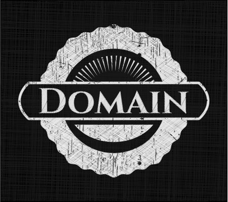 Domain chalk emblem