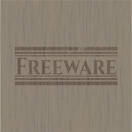 Freeware wooden emblem
