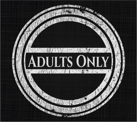 Adults Only on blackboard