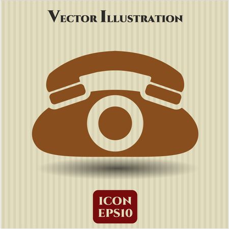 phone icon vector symbol flat eps jpg app web concept website