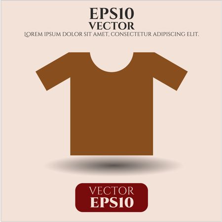 shirt icon vector symbol flat eps jpg app web concept website