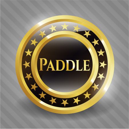 Paddle shiny emblem