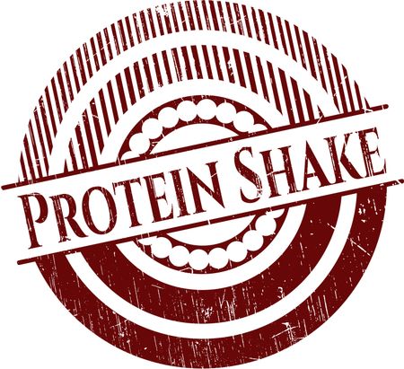 Protein Shake grunge stamp