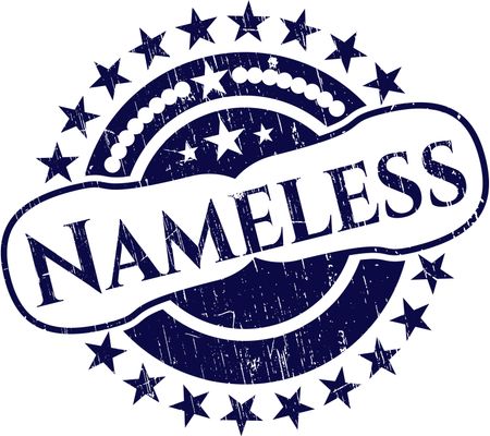 Nameless rubber grunge texture seal