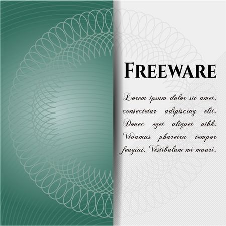 Freeware colorful poster