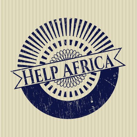 Help Africa with rubber seal texture