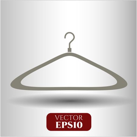 Hanger icon vector symbol flat eps jpg app web concept website