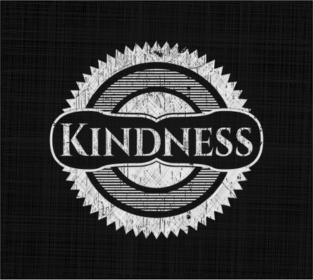Kindness chalk emblem