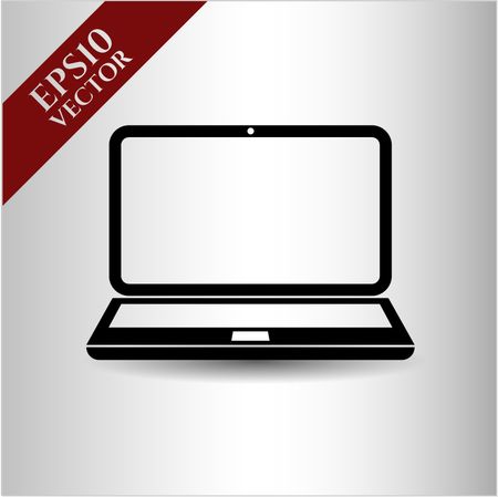 Laptop vector icon