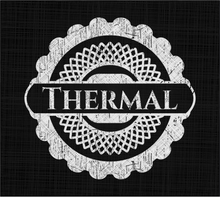 Thermal on blackboard