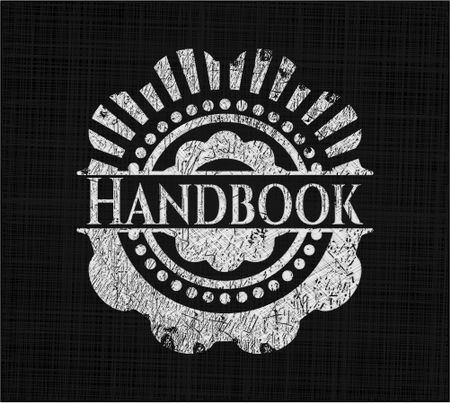 Handbook on chalkboard
