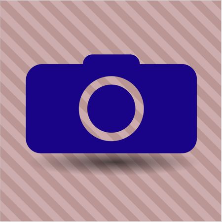 photo camera icon vector symbol flat eps jpg app web