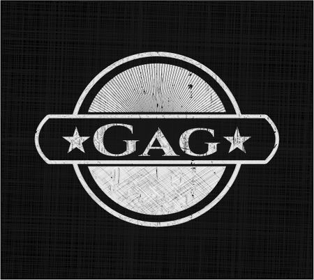 Satisfaction chalkboard emblem