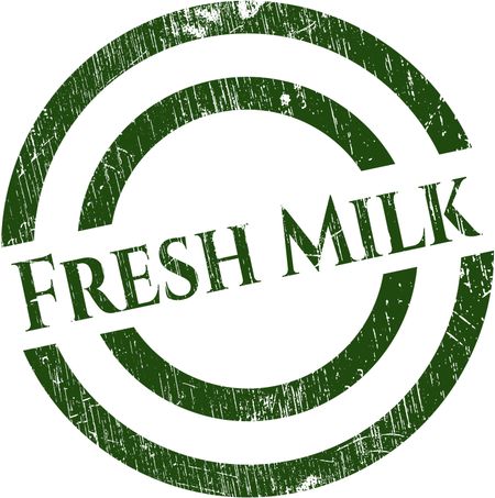 Fresh Milk grunge seal