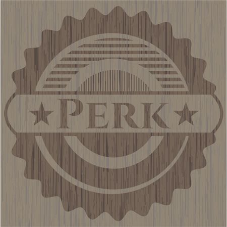Perk realistic wood emblem