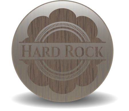 Hard Rock wooden signboards