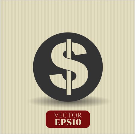 money icon vector symbol flat eps jpg app web concept website