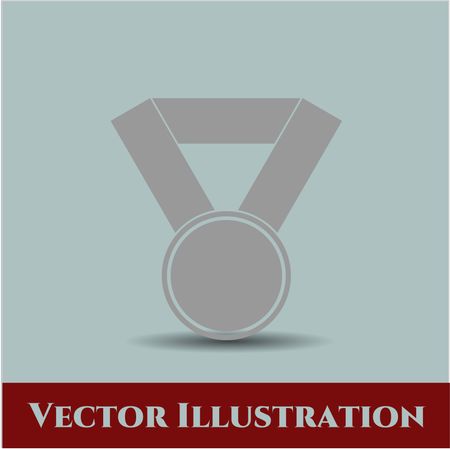 medal icon vector symbol flat eps jpg app web concept website