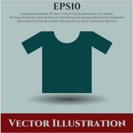 shirt icon vector symbol flat eps jpg app web concept website