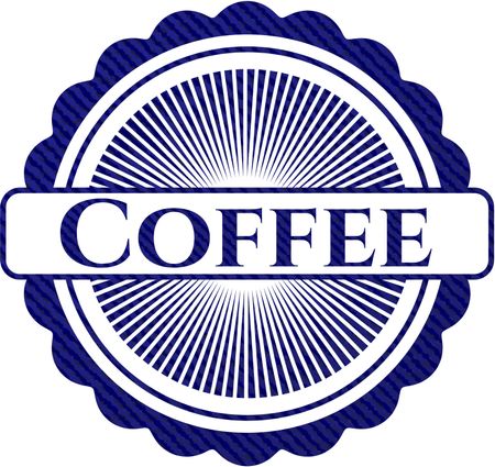 Coffee jean background