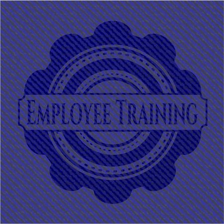Employee Training with jean texture