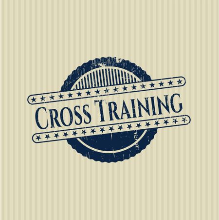 Cross Training grunge stamp