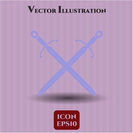 Crossed Swords vector icon