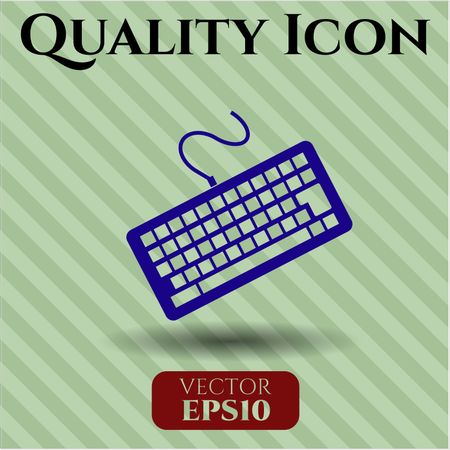 Keyboard vector icon