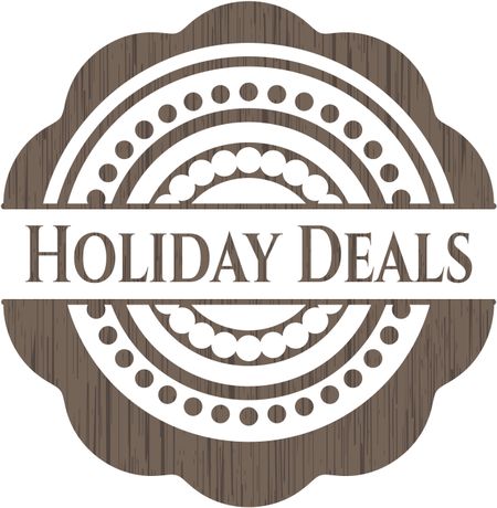 Holiday Deals wood emblem