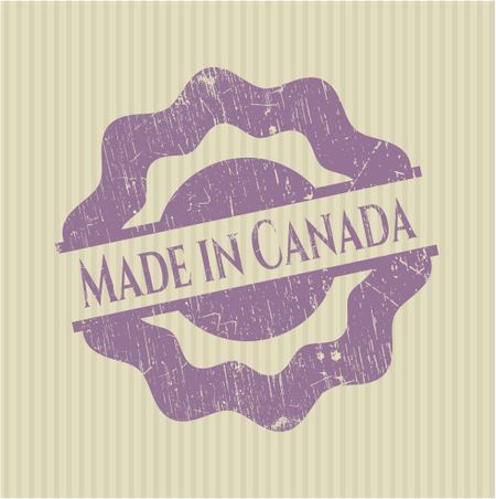 Made in Canada rubber seal