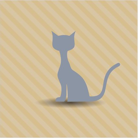 Cat icon or symbol