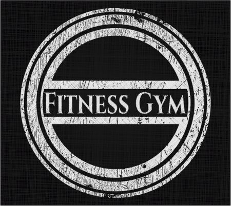 Fitness Gym written on a blackboard