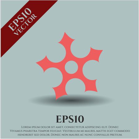 Ninja Star icon or symbol