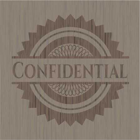Confidential wood emblem