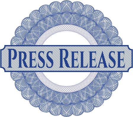 Press Release rosette