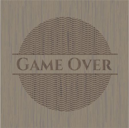 Game Over wood emblem