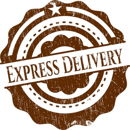 Express Delivery grunge stamp