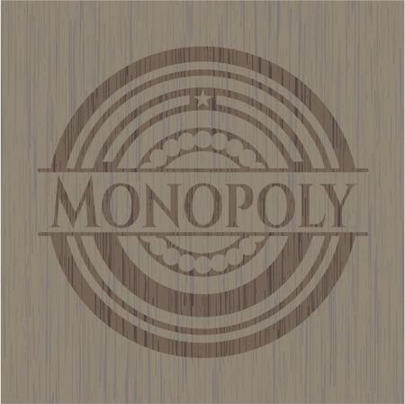 Monopoly wooden signboards