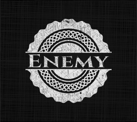 Enemy chalkboard emblem