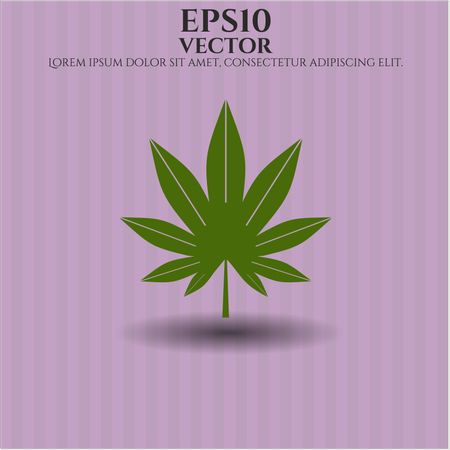 Marijuana leaf (weed) icon